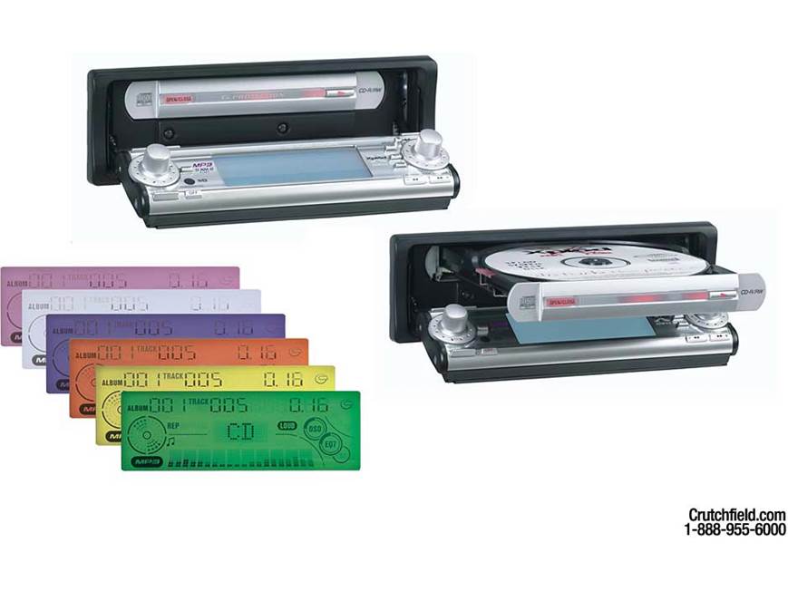 Sony CDX-MP70 CD/MP3 Receiver with CD Changer Controls at Crutchfield