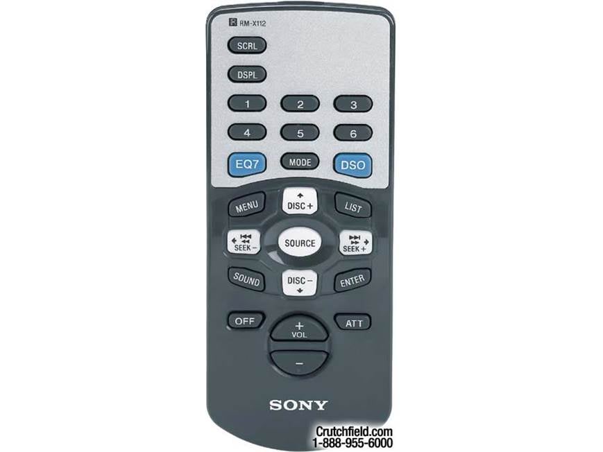 Sony CDX-MP70 CD/MP3 Receiver with CD Changer Controls at Crutchfield