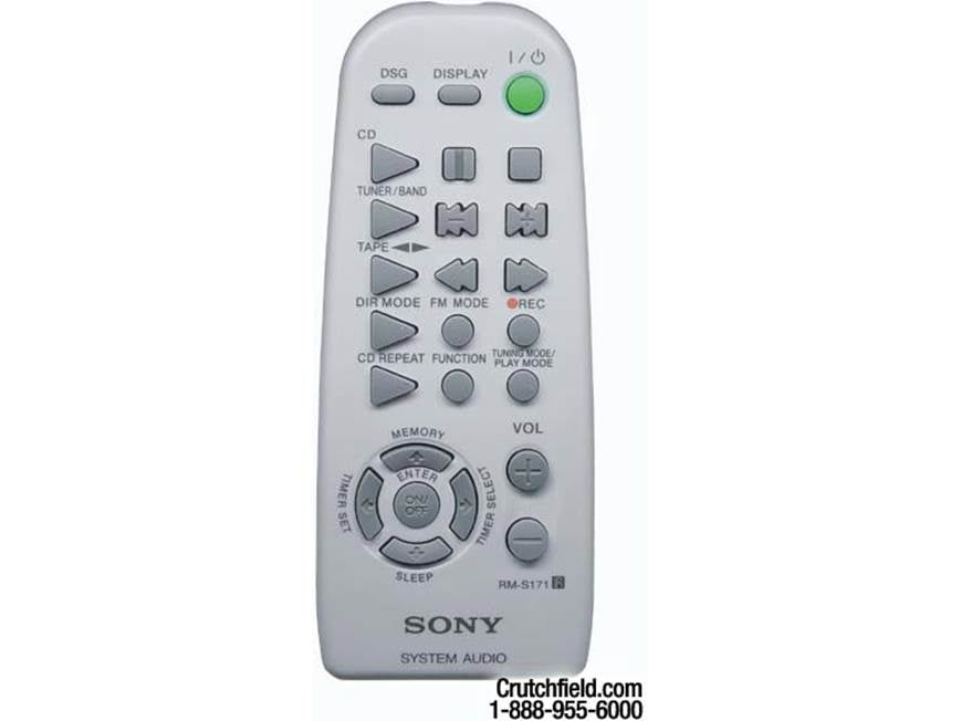 Sony CMT-CP101 Micro shelf system at Crutchfield