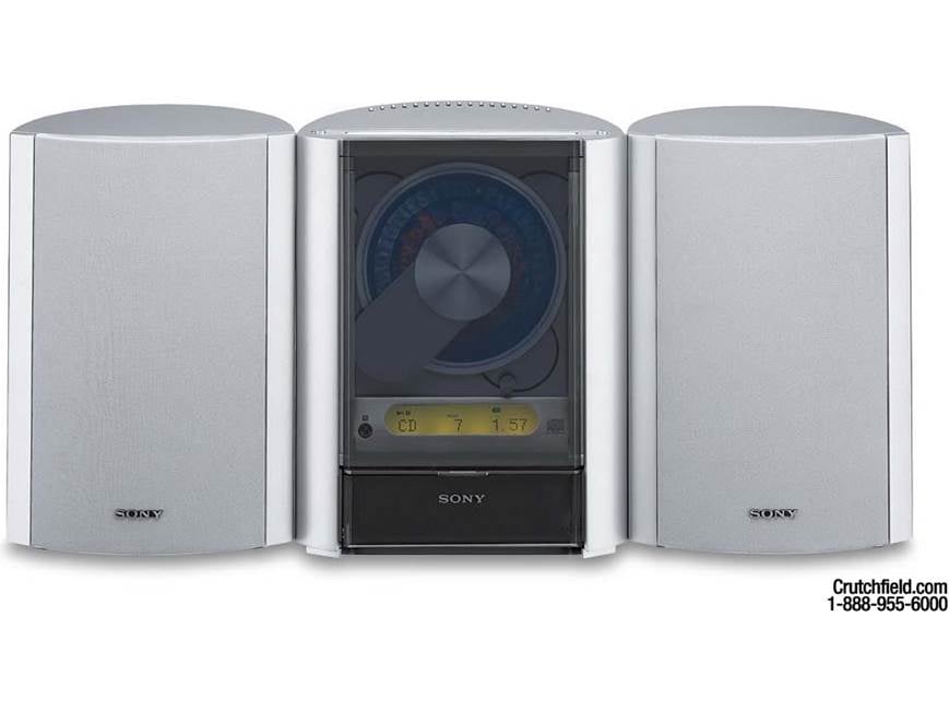 Sony CMT-EX5 Micro shelf system at Crutchfield