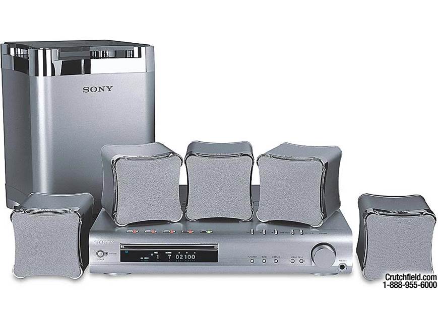 Sony DAV-C770 5-disc DVD Dream™ system at Crutchfield