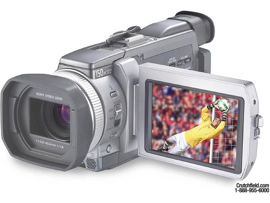 Sony DCR-TRV950 3-CCD Mini DV digital camcorder at Crutchfield