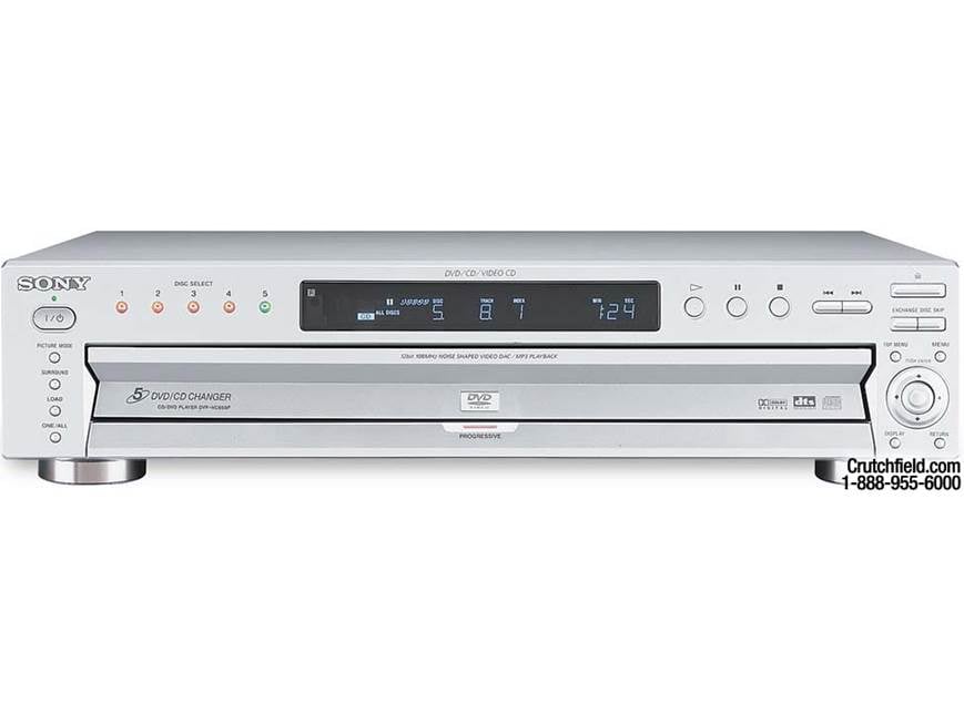 Sony DVP-NC655P (Silver) 5-disc carousel DVD/CD changer with