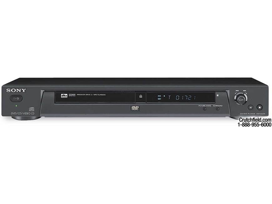 Sony DVP-NS315 (Black) DVD/CD player (Black) at Crutchfield