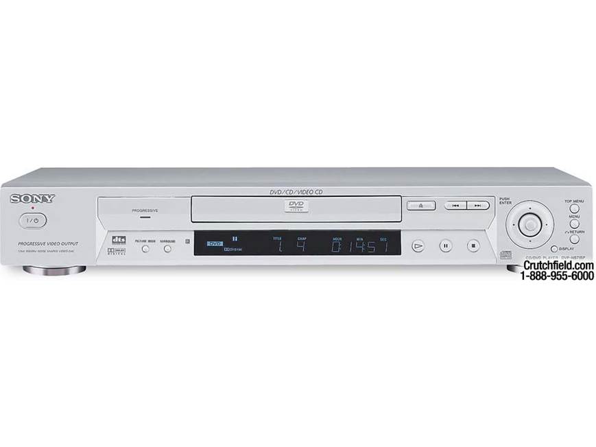Sony DVP-NS715P DVD/CD player with progressive scan at Crutchfield