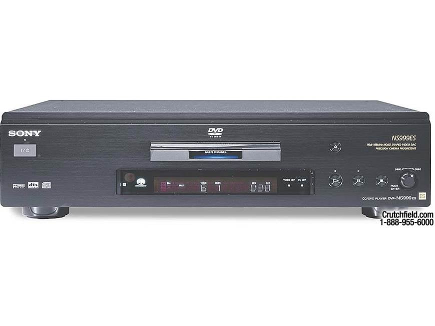 Sony ES DVP-NS999ES (Black) DVD/CD/SACD player (Black) at Crutchfield