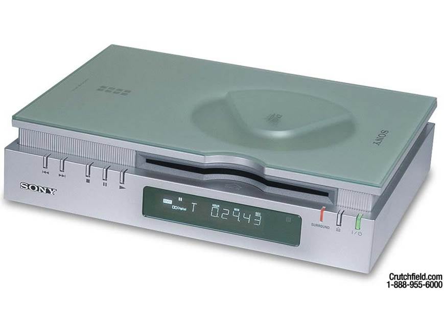 Sony DVP-F21 / SA-F21 DVD/CD player and 3-piece powered speaker