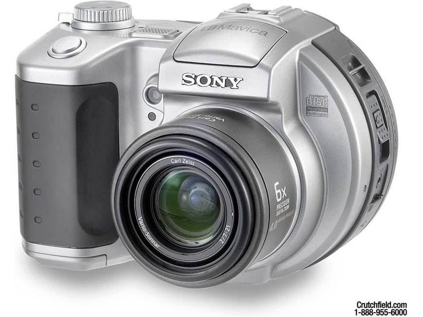Sony MVC-CD400 CD Mavica® digital camera at Crutchfield