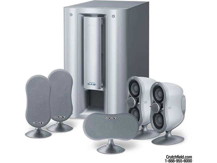 Sony SA-VE835ED Home theater speaker system at Crutchfield