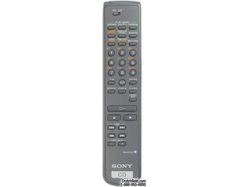 Sony ES SCD-C555ES 5-disc SACD/CD changer with multichannel SACD