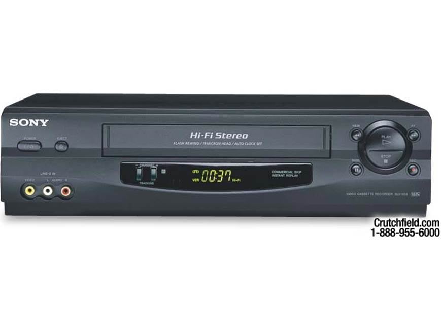 Sony SLV-N55 HiFi VCR at Crutchfield
