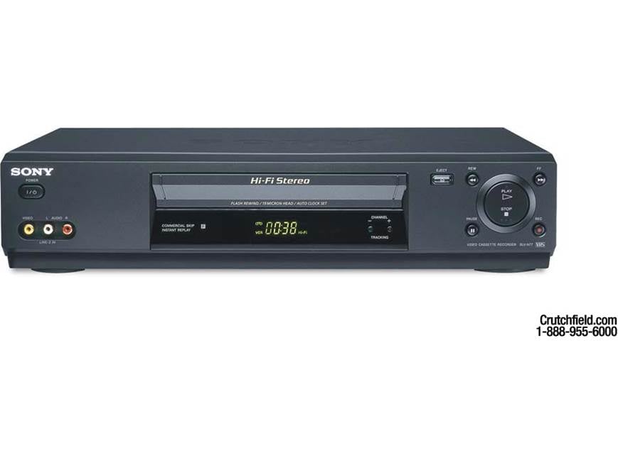 Sony SLV-N77 HiFi VCR at Crutchfield