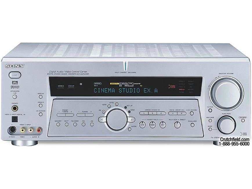 Sony STR-DE985 (Silver) A/V receiver with Dolby Digital EX, DTS
