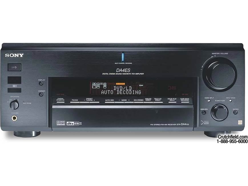 Sony ES STR-DA4ES A/V receiver with Dolby Digital EX, DTS-ES, Pro