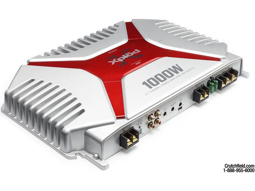 Sony XM-2165GTX 165W x 2 Car Amplifier at Crutchfield
