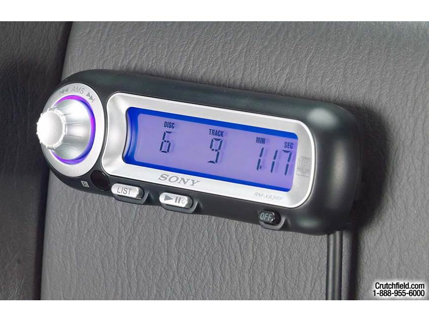 Sony CDX-565MXRF 10-disc Add-on CD/MP3 Changer at Crutchfield