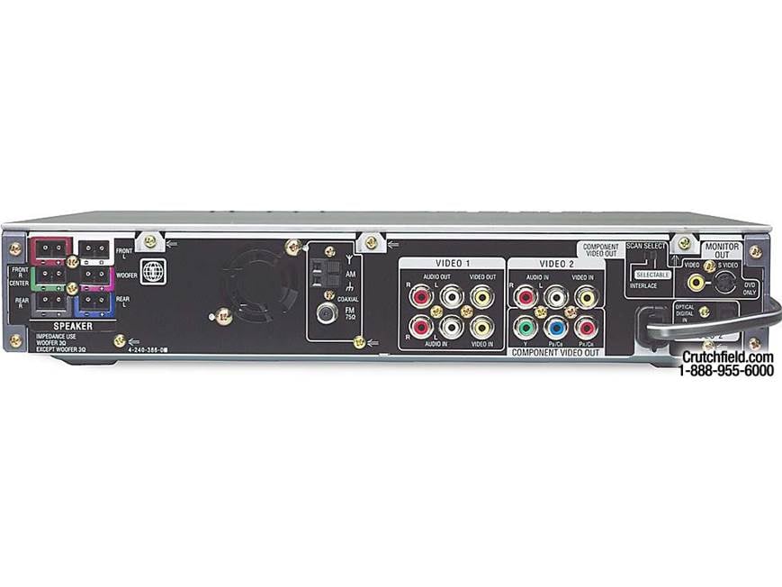 Sony DAV-C770 5-disc DVD Dream™ system at Crutchfield