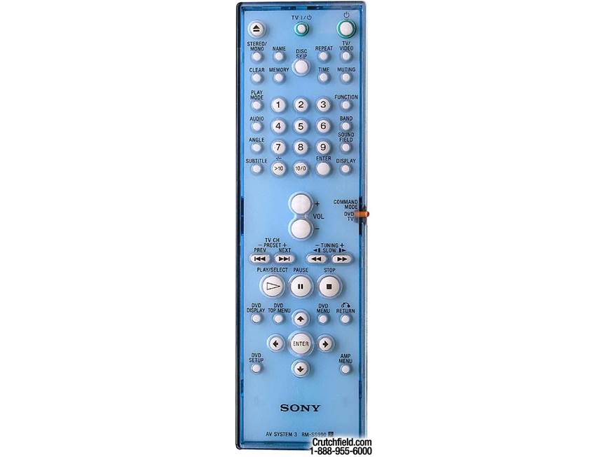 Sony DAV-C990 5-disc DVD Dream™ system at Crutchfield
