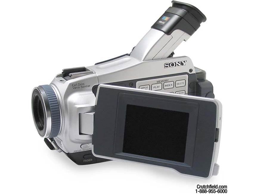 Sony DCR-TRV18 Mini DV digital camcorder at Crutchfield