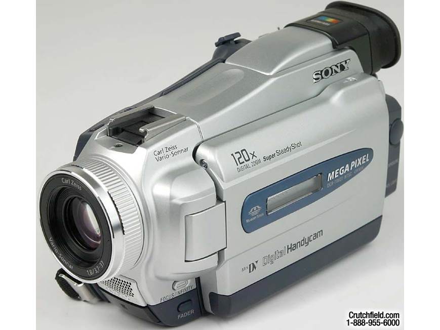 Sony DCR-TRV27 Mini DV digital camcorder at Crutchfield