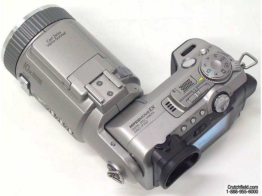 Sony DSC-F707 5.2-megapixel Cyber-shot® digital camera with Memory