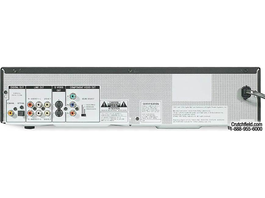 Sony DVP-NC655P (Black) 5-disc carousel DVD/CD changer with