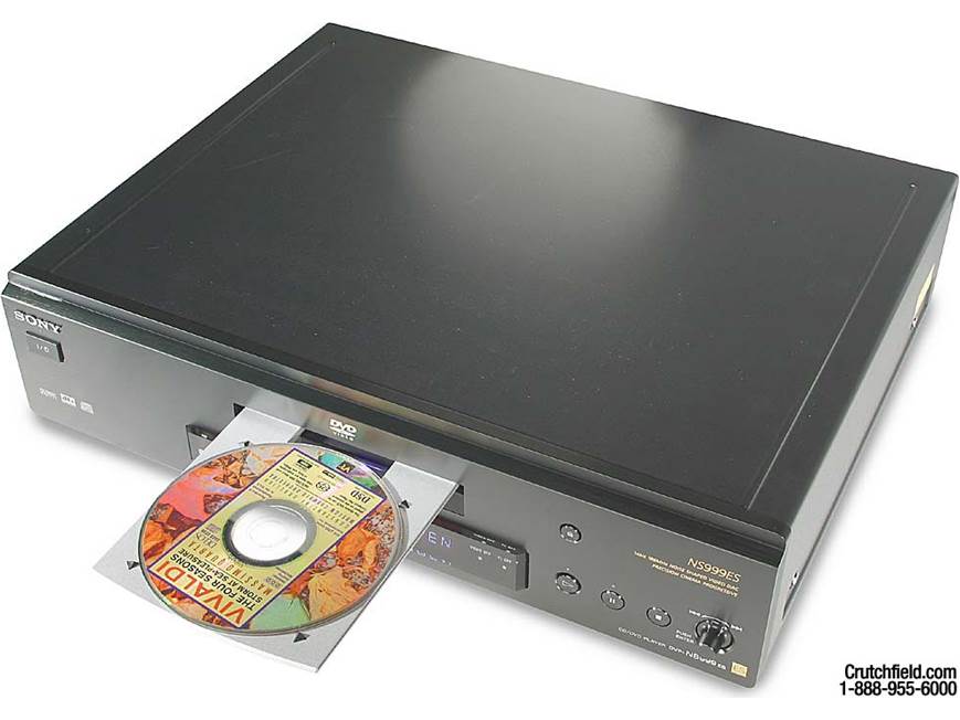 Sony ES DVP-NS999ES (Black) DVD/CD/SACD player (Black) at Crutchfield