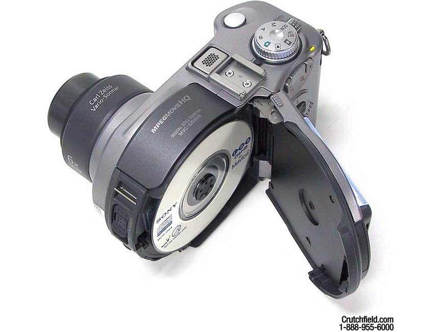 Sony MVC-CD300 CD Mavica® digital camera at Crutchfield