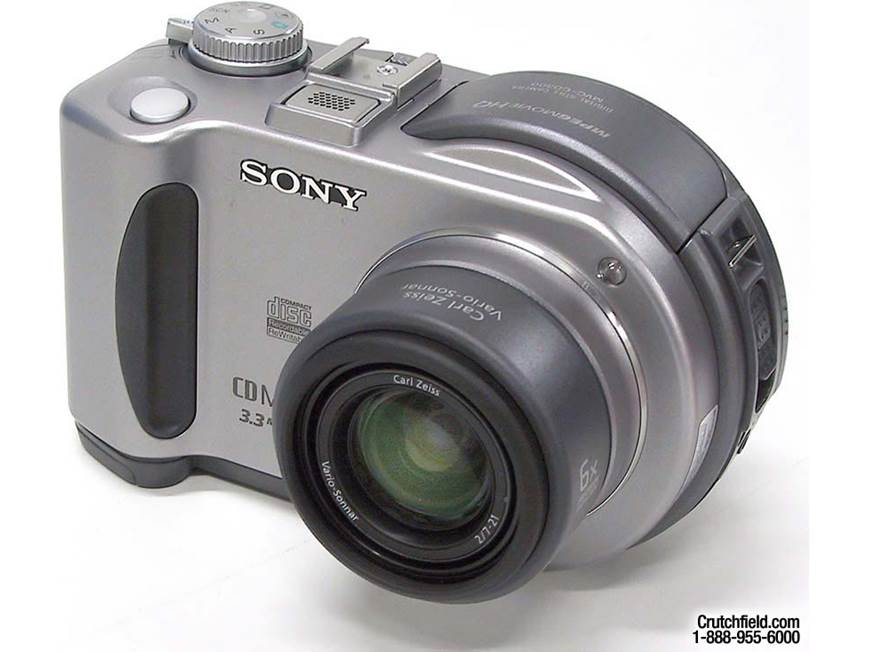 Sony MVC-CD300 CD Mavica® digital camera at Crutchfield