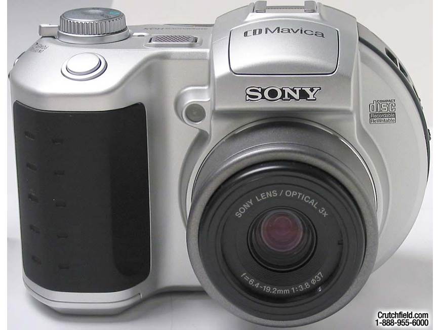 Sony MVC-CD250 CD Mavica® digital camera at Crutchfield