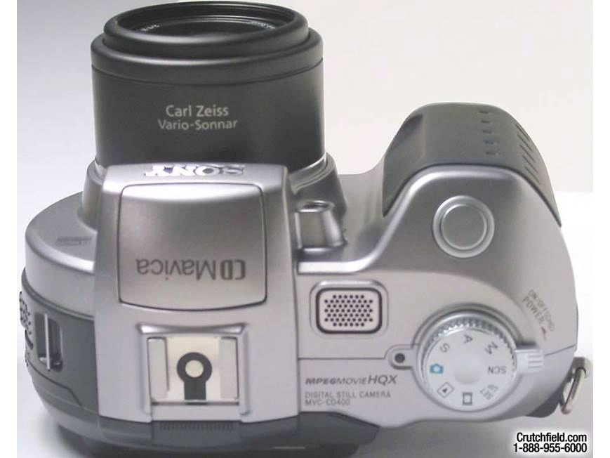 Sony MVC-CD400 CD Mavica® digital camera at Crutchfield