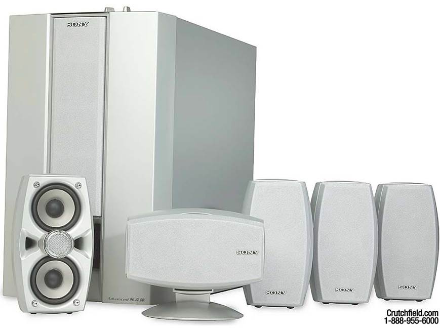 Sony SA-VE535H Home theater speaker system at Crutchfield