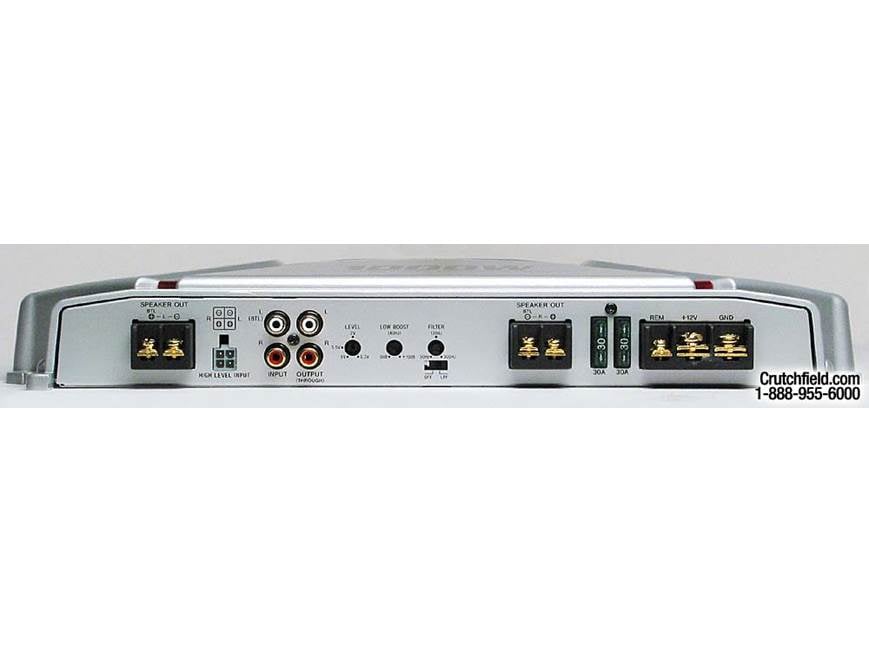 Sony Xplod Amplifier/Subwoofers Package XM-2165GTX Car