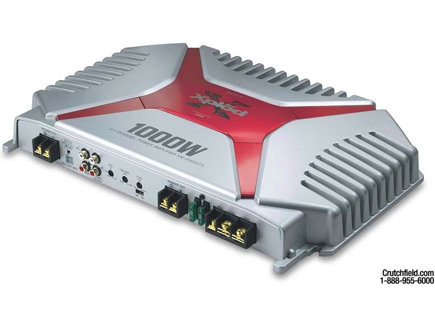 Sony XM-2165GTX 165W x 2 Car Amplifier at Crutchfield