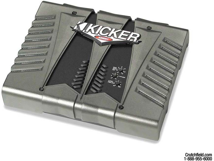 Kicker KX400.1 200W x 1 Car Amplifier at Crutchfield