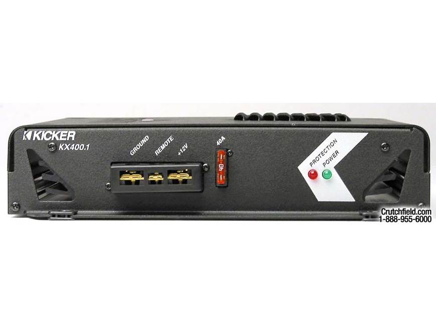 Kicker KX400.1 200W x 1 Car Amplifier at Crutchfield