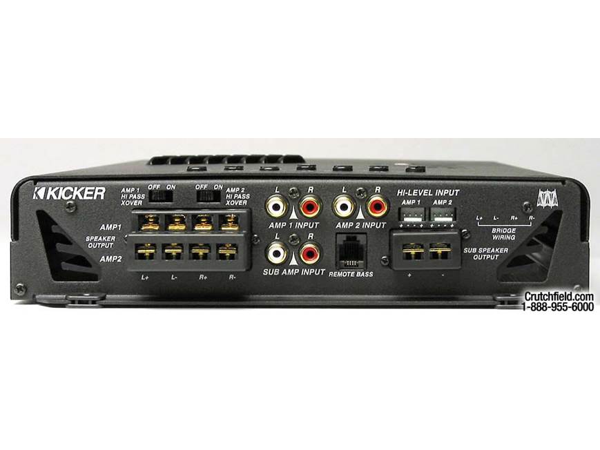 KICKER SX700.4 DSPアンプ 取扱説明書付き 【公式通販】