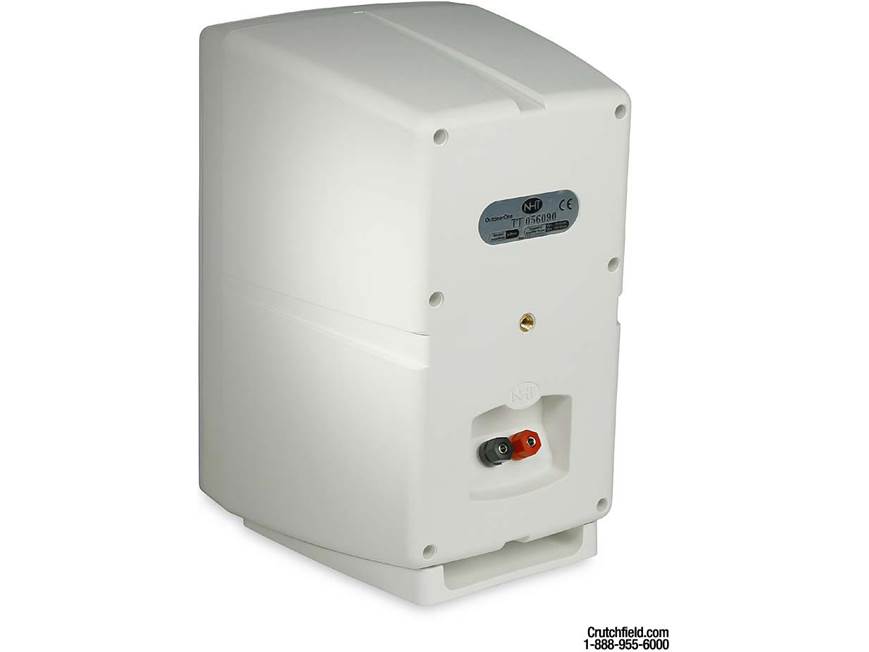 NHT OutdoorOne (white) Single outdoor speaker at Crutchfield