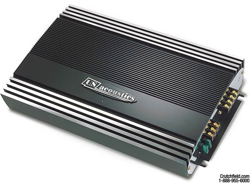 U.S. acoustics USB-2150 150W x 2 Car Amp at Crutchfield