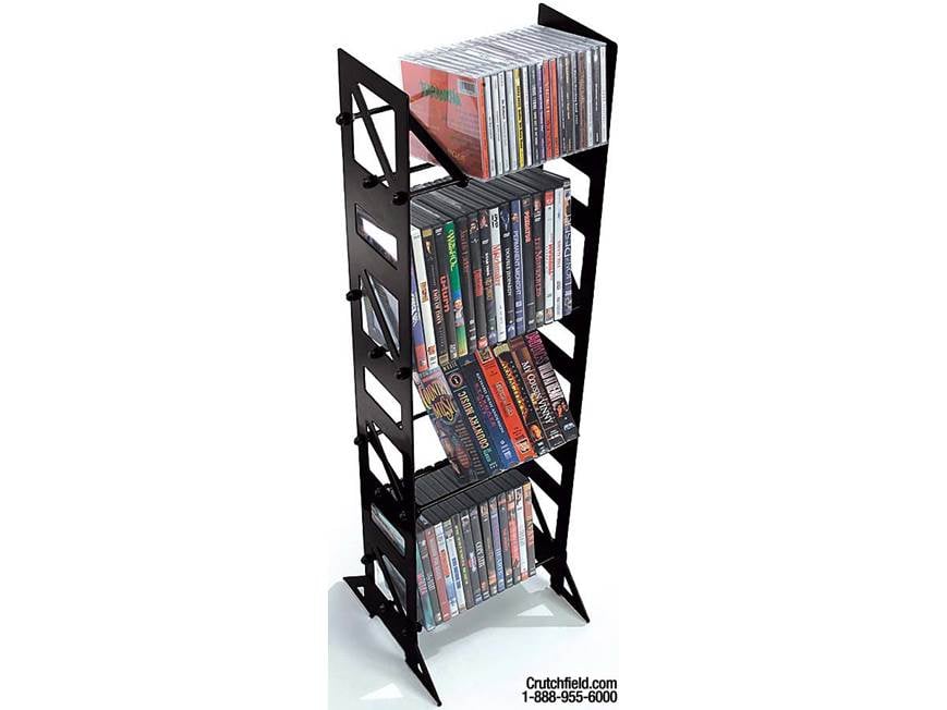Boltz MM-72 (Black Matte) Media storage rack (Black Matte) at