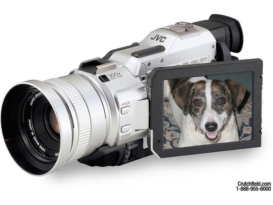 JVC GR-DV3000 Mini DV digital camcorder at Crutchfield