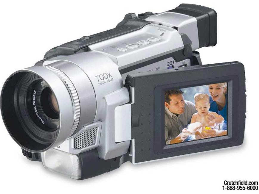 JVC GR-DVL725 Mini DV digital camcorder at Crutchfield