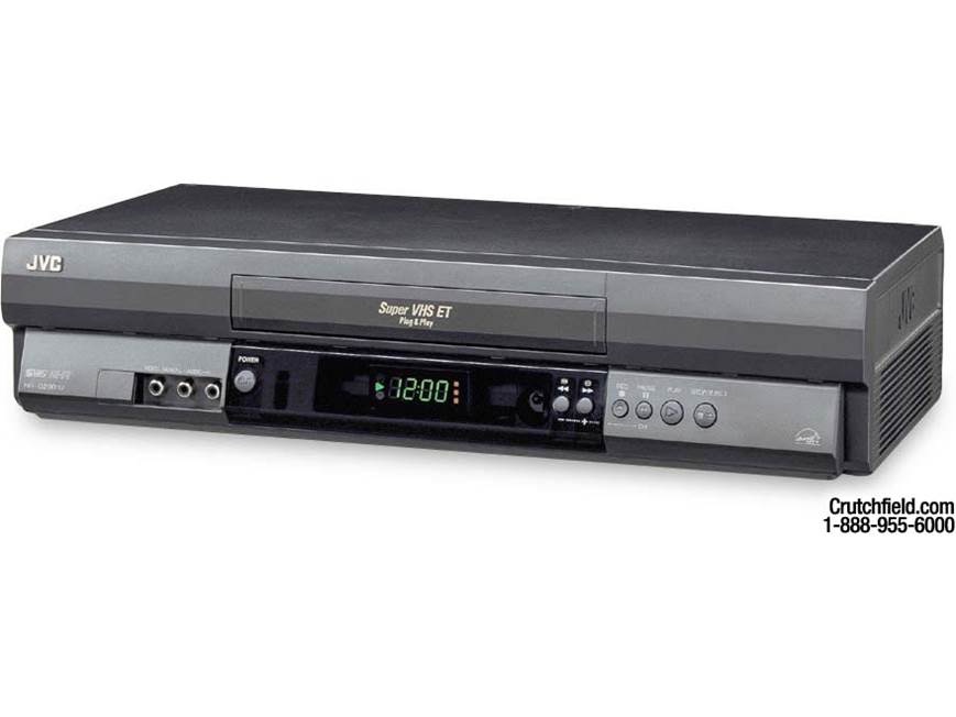 JVC HR-S2901 Super VHS HiFi VCR at Crutchfield