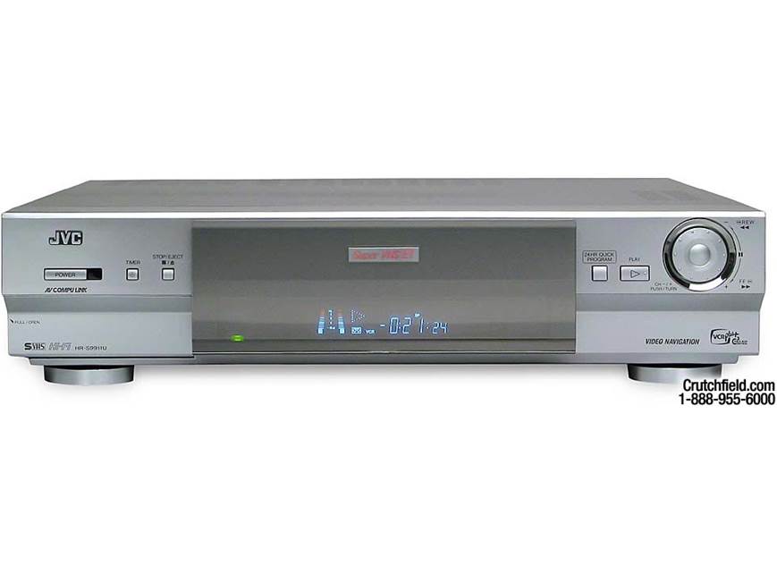 JVC HR-S9911 Super VHS HiFi VCR with editing at Crutchfield