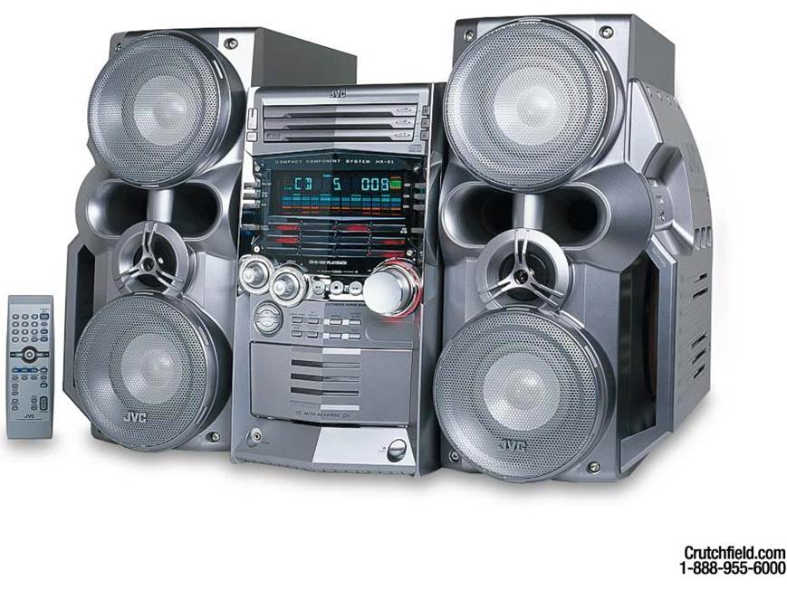 JVC HX-Z1 3-CD changer system at Crutchfield