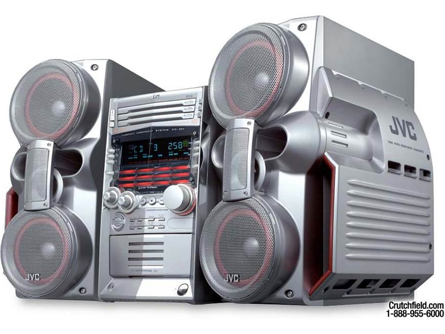 JVC HX-Z3 3-CD changer system at Crutchfield