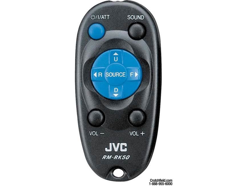 JVC KD-SX980 CD/MP3 Receiver with CD changer controls at Crutchfield