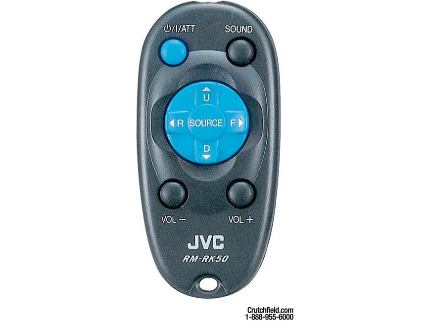 JVC KD-SX780 CD Receiver with CD Changer Controls at Crutchfield