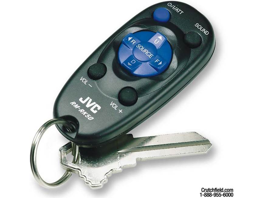 JVC KD-SX980 CD/MP3 Receiver with CD changer controls at Crutchfield