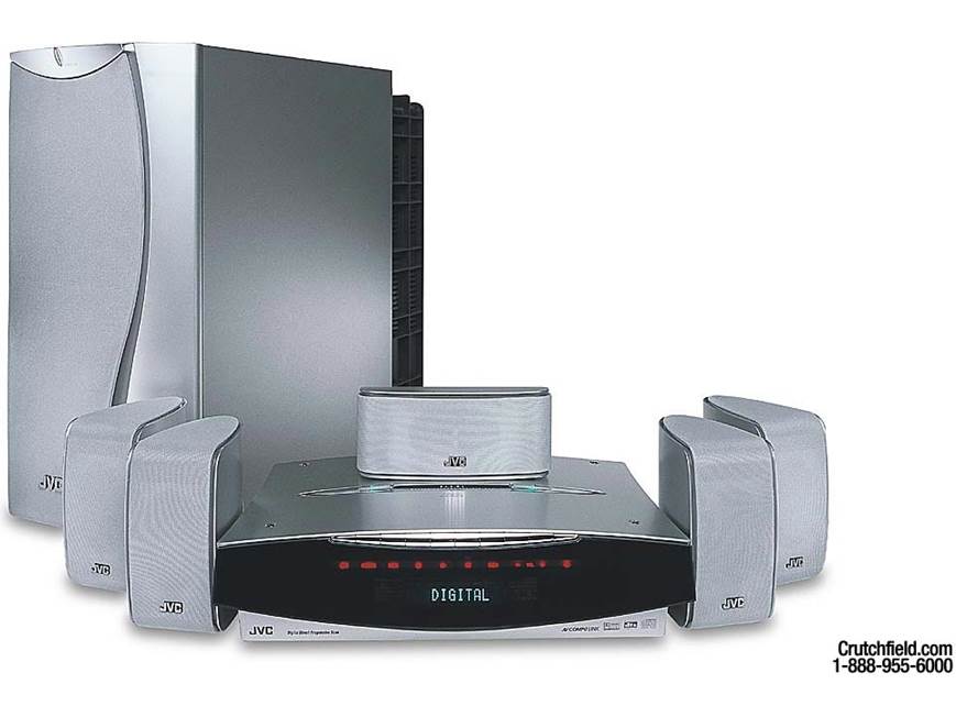 JVC TH-V70 DVD home theater system at Crutchfield